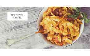 Tagliatelles fraîches & sauce tomates Pour 2 personnes