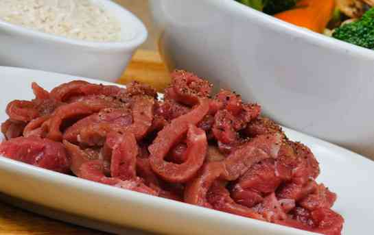 Emincé de boeuf "minute" - Suisse Garantie