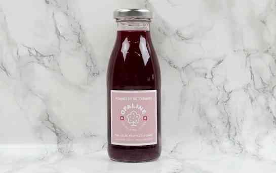 Jus de pommes et betterave