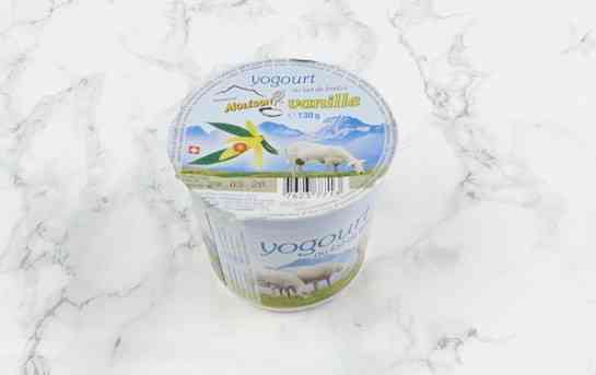 Yogourt au lait de brebis vanille