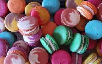 10 macarons fait maison...