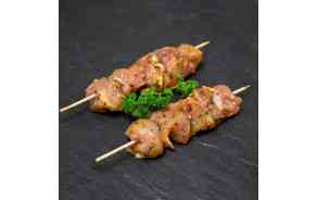 2 Brochettes de Poulet marinade herbes provences